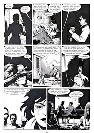 Jaime Hernandez - Jaime Hernandez - Love and Rockets #3 (1983), p. 55, story page 3 - Planche originale
