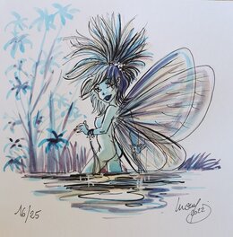Philippe Luguy - Traits d'ailes - Illustration originale