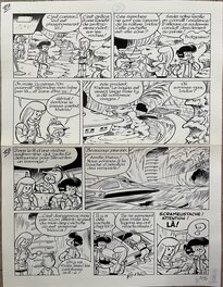 Gos - Planche KHENA & LE SCRAMEUSTACHE PAGE 12 - Comic Strip