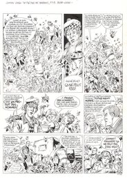Eddy Paape - Johnny Congo  la flèches des ténébres  planche 12 - Comic Strip
