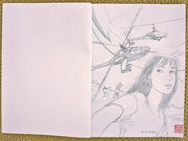 Nicolas Wintz - Crayonné de couverture - Original art