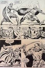 John Buscema - King CONAN 6 planche : 21 ¨ vengeance from the desert ¨ - Comic Strip
