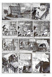 Christophe Gaultier - Gaultier, Donjon Potron-Minet-83, planche n°11, 2008. - Comic Strip