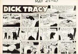 Chester Gould - Dick Tracy - Planche originale