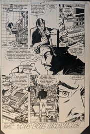 George Perez - The Avengers (1963) #201, page 14 (last page) - Planche originale