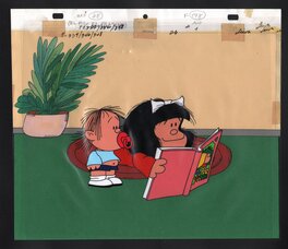 Quino - Mafalda & Guille - Illustration originale