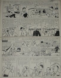 Comic Strip - François Craenhals, Pom et Teddy - Le microfilm, 1954