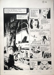 Alfonso Font - Robinsons de la terre, planche originale - Comic Strip
