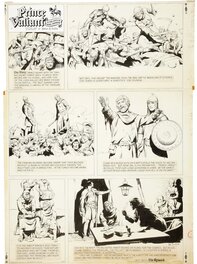 Hal Foster - Prince Valiant 10/14/1962 - Comic Strip