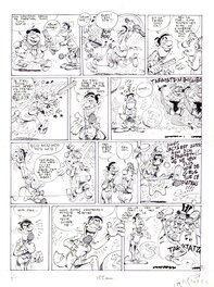 Philippe Bercovici - Bercovici : "Bonjour la Cinq" planche 2 - Comic Strip