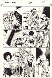 Alan Davis - Wolverine Annual v3 #1 p37 - Planche originale
