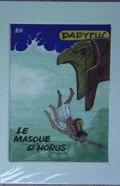 Lucien De Gieter - Papyrus 26 COUVERTURE ALTERNATIVE - Planche originale