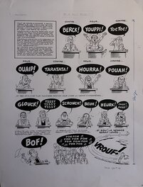 Jean Chakir - Politique: bla bla bla - Comic Strip