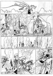 Stéphane Bileau - Elfes T03 page 17 - Comic Strip