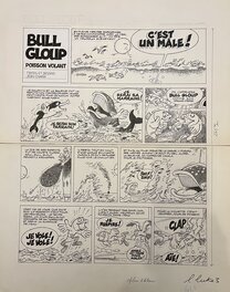 Jean Chakir - Bull Gloup poisson volant - Comic Strip
