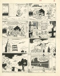 Raymond Macherot - Macherot, Sibylline Les cravattes noires 1977 - Comic Strip