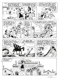 Comic Strip - Lucky Luke - Hommage à Morris