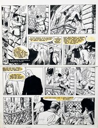 William Vance - Bob Morane (Les yeux du brouillard - planche 15) - Comic Strip