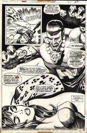 Bob Brown - Daredevil 120 page 22 - Comic Strip