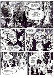 Marco Nizzoli - Nizzoli, Fondazione Babele#9, Angeli, planche n°1/121, 1993. - Comic Strip