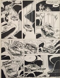 Jean-Claude Fournier - Fournier, Spirou n°27, L'Ankou planche 33, 1976. - Comic Strip