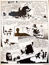 Frank Le Gall - La fin du monde et autres petits contes noirs - Planche originale