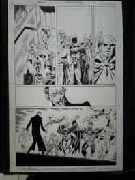 John Byrne - Planche JLA BATMAN FLASH par john byrne - Comic Strip
