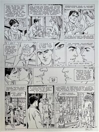 Jean-Charles Kraehn - Planche Originale Gil St André - Comic Strip