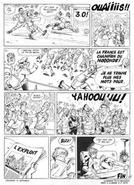 Serge Carrère - Leo LODEN TOME 12 : "TIRS A VUE", PLANCHE 44 DE FIN DE L'ALBUM - Comic Strip