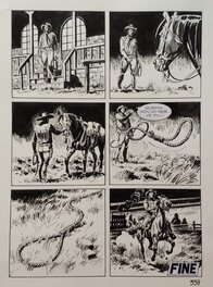 José Ortiz - Tex " Le Train Blindé " - Comic Strip