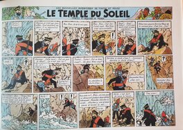 Publication dans le Journal Tintin de décembre 1947
