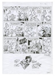 Fabrice Tarrin - Tarrin - Violine - Le Mauvais œil - planche finale - Comic Strip