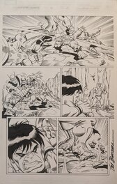 Ron Frenz - Hulk Smash Avengers, page 2 - Planche originale