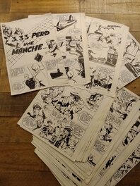 claude DUPUIS - Histoire complète "333 perd une manche" (35 planches) - Comic Strip