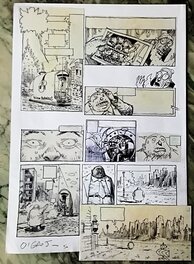 O'Groj - Crayonné de "La semaine des 7 Noël" - Comic Strip