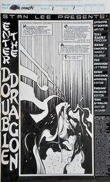 Tom Raney - Double Dragon #1, page n.1 - Planche originale