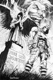 Tyler Kirkham - Batman - Urban Legends # 5 - Couverture originale