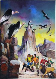 Robert Dansler - Tarou #167 - Le Rendez-vous des Condors - couverture - Original Cover