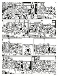 Planche originale - Blagues Coquines (Rooie Oortjes) - Tome 12 page 7