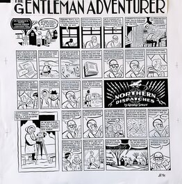 Planche originale - Seth - George Sprott - "The Gentleman Adventurer"