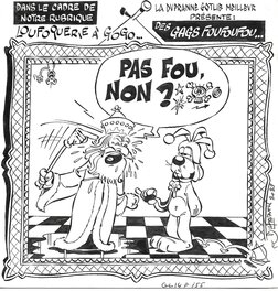 Henri Dufranne - Dufranne, Gai Luron, La Dufranne Gotlib meilleur présente, 1970. - Illustration originale