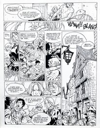 Jean-Marc Stalner - Le Maître de pierre (La Chaise du diable - planche 31) - Comic Strip