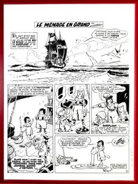 Cézard - Surplouf "Le ménage en grand". - Comic Strip