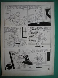 Giovan Battista Carpi - G.B. CARPI, Tartine (Nonna Abelarda), planche originale  circa 1960 - Comic Strip