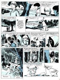 Comic Strip - La Flèche Noire