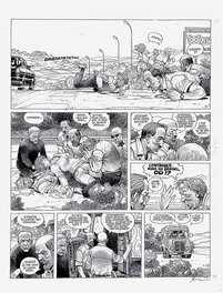 Enki Bilal - Enki Bilal - Les Phalanges de l’Ordre Noir - Planche 60 - Comic Strip