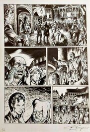 Gianluigi Gregorini - Dragonero T.30 p.52 - Comic Strip
