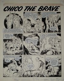 Jean Sidobre - Chico The Brave page 1 - Planche originale