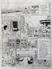 Planche originale - A la recherche de Peter Pan - Cosey - Avant dernière page - 115