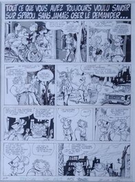 Bernard Hislaire - Hommage à Spirou via Bidouille et Violette - Comic Strip